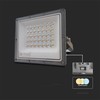 V-tac 30W LED prožektorius, pilkas, 3000/4000/6500K