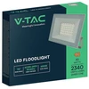 30W LED prožektorius, baltu korpusu, 6500K