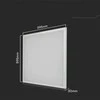 36W LED panelė, 60x60cm, balta, 6500K, SAMSUNG LED chip