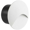 3W LED įleidžiamas sieninis šviestuvas laiptų apšvietimui, baltos sp., 3000K, IP65