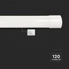 Lubinis šviestuvas Samsung 40W LED linijinis šviestuvas, baltas, 3000/4000/6500K, 120cm