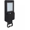 40W LED gatvės šviestuvas su saulės baterija ir judesio davikliu, juodas, 3000/4000/6000K, 140°x70°