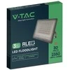 V-tac 50W LED prožektorius, pilkas, 3000/4000/6500K