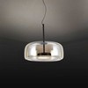 V-tac 6W LED pakabinamas šviestuvas, gintaro/juodos sp., 3000K