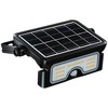7W LED prožektorius su saulės baterija ir judesio davikliu, juodas, 3000/4000/6000K