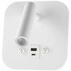 V-tac 8W LED sieninis šviestuvas, baltas, 3000K, su USB/PD jungtimi, CREE LED chip