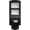 V-tac 8W LED gatvės šviestuvas su saulės baterija, juodas, 6000K