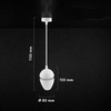 9W LED pakabinamas šviestuvas, baltas, 3000K