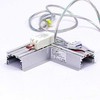 8W L formos jungtis, sidabrinė, 4000K, SAMSUNG LED chip