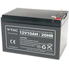 V-TAC 12V 10Ah gelio akumuliatorius, 5 metai garantija