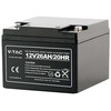 V-TAC 12V 26Ah gelio akumuliatorius, 5 metai garantija