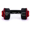 Bluetooth ausinės V-TAC, reguliuojamu lankeliu, raudonos spalvos.