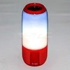 V-tac Bluetooth kolonėlė su 6W LED šviesomis, USB jungtimi, raudona. Yra TransFlash kortelės vieta, 5V, IP20, neatspari drėgmei.