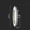 100W LED UFO sandėlio šviestuvas, pilkas, 3000/4000/6500K