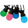 V-tac 15x0,5W LED lempučių girlianda, RGB, 13m, IP44