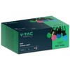 V-tac 15x0,5W LED lempučių girlianda, RGB, 13m, IP44