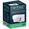 V-tac Sieninis PIR judesio daviklis, baltas, 240°, IP65