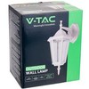 V-tac Sieninis lauko šviestuvas, IP44, baltas. Įsukama E27 lemputė iš viršaus.