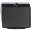 Sieninis šviestuvas V-tac 2W LED sieninis lauko šviestuvas su saulės baterija ir judesio davikliu, baltos/juodos sp., 4000K, IP65