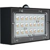Bikuvalt 3W LED paviršinis šviestuvas su saulės baterija ir judesio davikliu, juodas, 3000/4000K