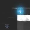 Sieninis šviestuvas V-tac 3W LED įkraunamas sieninis lauko šviestuvas su saulės baterija ir judesio davikliu, juodas, 3000K, IP54