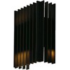 V-tac 12W LED sieninis šviestuvas, juodas, 3000K, IP65, šviečia į viršų ir į apačią