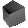 3W LED sieninis šviestuvas, Bridgelux chip, juodas, 4000K