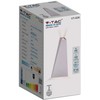 V-tac 6W sieninis lauko šviestuvas, baltas, 3000K, IP65