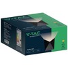 V-tac 5W LED sieninis šviestuvas, juodas, 4000K