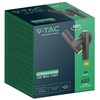 V-tac 6W LED sieninis šviestuvas, juodas, 3000K