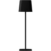 V-tac 5W LED įkraunamas stalo šviestuvas su saulės baterija, juodas, 3000-6000K, dimeriuojamas, IP65