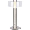 V-tac 1W LED įkraunamas stalinis šviestuvas, šampano sp., 3000K, dimeriuojamas