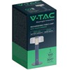V-tac 1W LED įkraunamas stalinis šviestuvas, mėlynas, 3000K, dimeriuojamas
