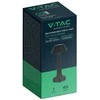 V-tac 1W LED įkraunamas stalo šviestuvas, juodas, 3000-6000K, dimeriuojamas