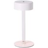 V-tac 3W LED įkraunamas stalo šviestuvas, baltas, 3000-6000K, dimeriuojamas