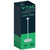 V-tac 3W LED įkraunamas stalinis šviestuvas, baltas, 3000/6000K, dimeriuojamas
