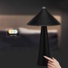 V-tac 3W LED įkraunamas stalo šviestuvas, juodas, 3000-6000K, dimeriuojamas