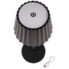 V-tac 1,5W LED įkraunamas stalo šviestuvas, juodas, 3000-6000K, dimeriuojamas
