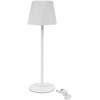 V-tac 1,5W LED įkraunamas stalo šviestuvas, baltas, 3000-6000K, dimeriuojamas