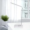 V-tac 7W LED stalo šviestuvas, baltas, 3000-5000K, dimeriuojamas, su belaidžio įkrovimo funkcija