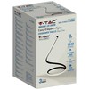 V-tac 20W LED stalinis šviestuvas, juodas, 3000K