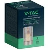 V-tac 2W LED stalo šviestuvas - žvakė, šampano/gintaro sp., 3000K, įkraunamas, dimeriuojamas