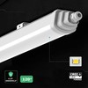 36W LED linijinis paviršinis šviestuvas WP TK-SERIES, 120cm, baltas, 6500K, IP65, CREE LED chip