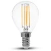 V-tac 4W LED filamentinė lemputė, E14, P45, 4000K