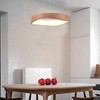 V-tac 18W LED pakabinamas šviestuvas, medienos/baltos sp., 3000K