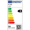 Pakabinamas šviestuvas 50W LED pakabinamas linijinis šviestuvas, 90°, 4000K, šviestuvai gali būti jungiami tarpusavyje