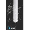 Lubinis šviestuvas V-tac 36W LED linijinis paviršinis šviestuvas G-SERIES, 120cm, baltas, 6500K, IP65, CREE LED chip