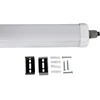 Lubinis šviestuvas V-tac 48W LED linijinis paviršinis šviestuvas G-SERIES, 150cm, baltas, 6500K, IP65, CREE LED chip