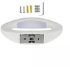V-tac 10W LED sieninis šviestuvas, baltas, IP65, 3000K