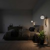 10W LED sieninis šviestuvas, nikelio/baltos sp., 3000K